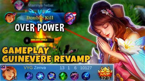 Guinevere Revamp Skill Combo | INSANE GAMEPLAY GUINEVERE REVAMP - MLBB ...