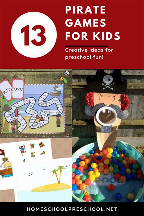 13 Playful Pirate Games for Preschoolers