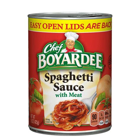 Spaghetti Sauce with Meat | Chef Boyardee
