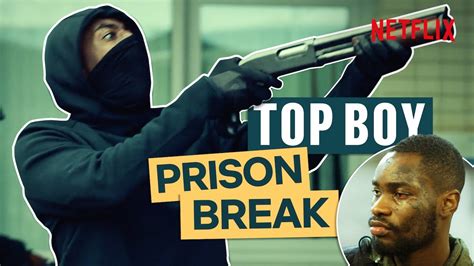 Modie's Prison Break in Top Boy - YouTube