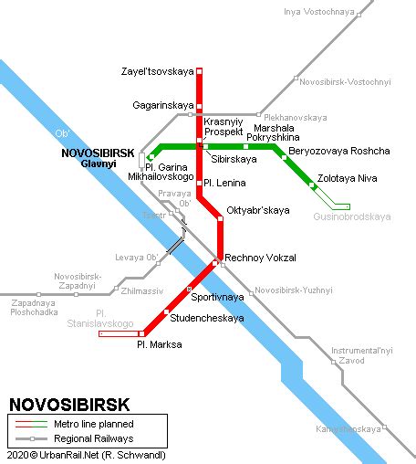 UrbanRail.Net > Asia > Russia > Novosibirsk Metro