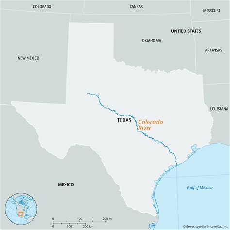 Colorado River | Texas, Map, & Facts | Britannica