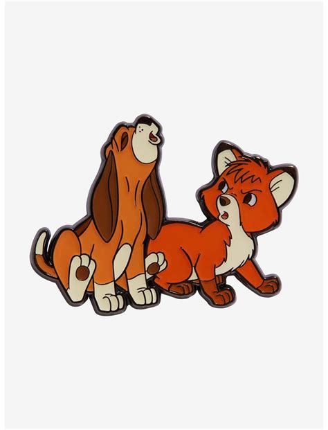 Loungefly Disney The Fox And The Hound Tod & Copper Enamel Pin | Hot Topic