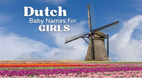 Dutch Baby Names for Girls | MomsWhoThink.com