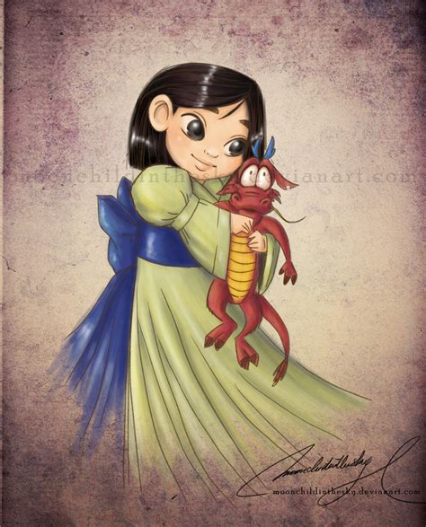 BABY MULAN - Walt Disney Characters Fan Art (25770207) - Fanpop