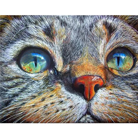 Cat DIY diamond painting cat animal dimaond embroidery full drill cat ...