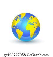 900+ Royalty Free Earth World Globe Map Isolated On White Background Vectors - GoGraph