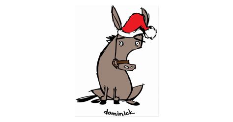 Dominick the Donkey Postcard | Zazzle.com