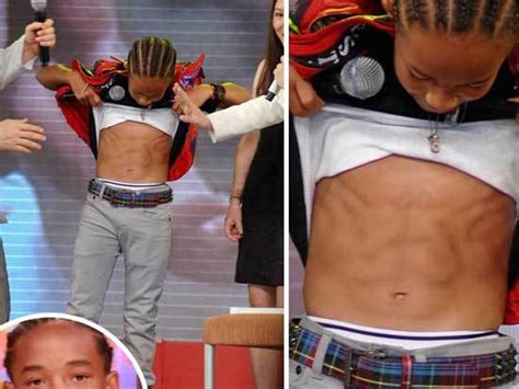 Jaden Smith Six Pack Abs