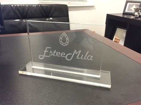 Acrylic Award Sign Laser Cutting & Engraving • LaserCutZ - NYC Fastest ...