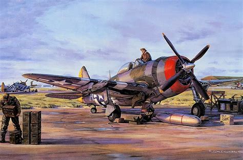 Republic P-47 Thunderbolt | Aviation art, Aircraft art, Aviation