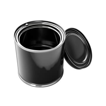 Open Can With Black Paint, Black, Paint, Can PNG Transparent Image and Clipart for Free Download