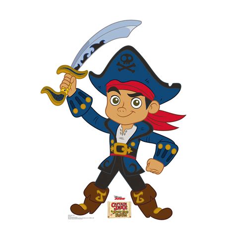 Life-size Captain Jake - Jake and The Neverland Pirates Cardboard ...