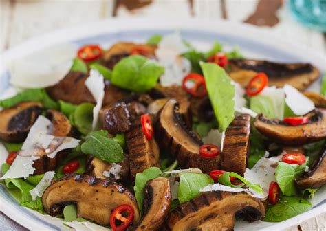 Glazed Mushroom Tagliata - Mushroom Info