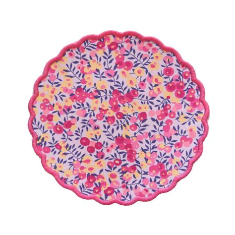 Round Liberty Cocktail Napkins, Set of 4 | Over The Moon