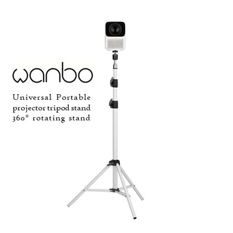 Xiaomi Wanbo T2 Max / Pro / Free height 1.7m universal portable projector stand, tripod, 360 ...