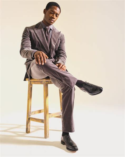 Damson Idris | Black men fashion, Mens fashion suits, Menswear inspired