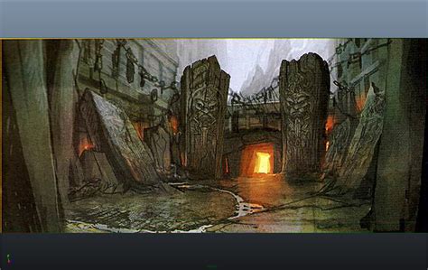 Personal Artwork - Darksiders Concept (WIP) - Richard Pau Environmental Artist