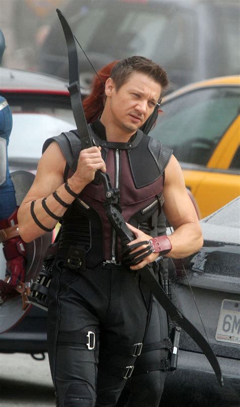 On set: The Avengers - Jeremy Renner Photo (30730713) - Fanpop