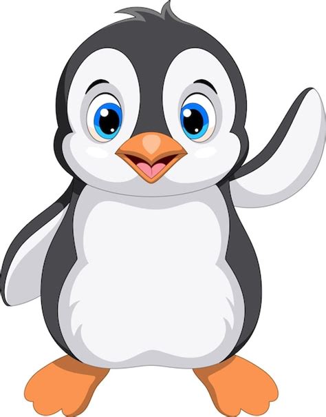 Premium Vector | Cute penguin cartoon