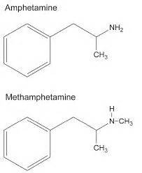 the chemical formula of methamphetamine and amphetamine. - Abuse-Drug.com