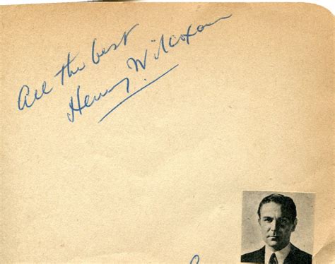 Henry Wilcoxon – Movies & Autographed Portraits Through The Decades