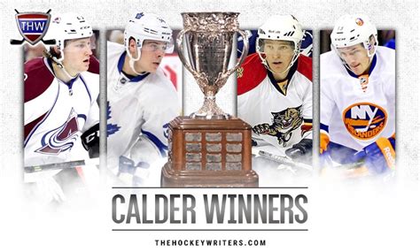 Ranking Every Calder Trophy Winner Since 2005 - The Hockey Writers - Hockey History - NHL News ...