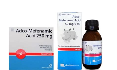 Adco Mefenamic Acid: Uses, Dosage Side Effects - Meds Safety