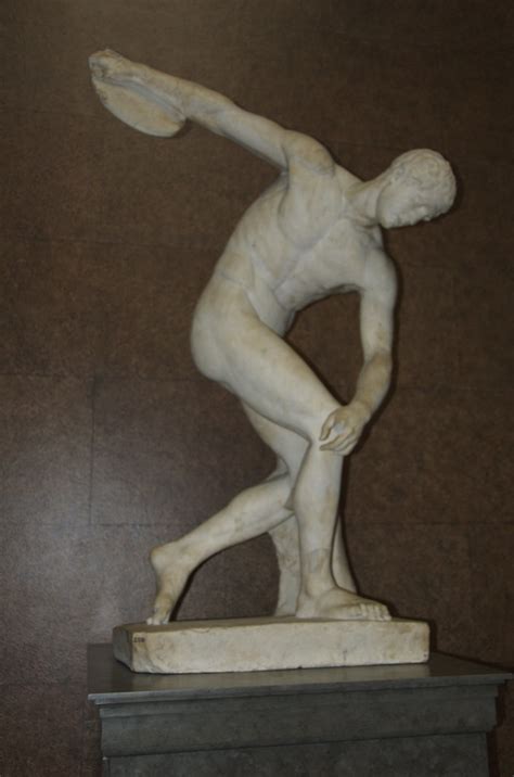 Discobolus (Discus Thrower) Sculpture, British Museum | Flickr