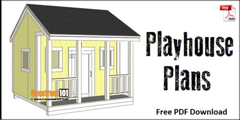 Playhouse Plans - Step-By-Step Plans - Construct101