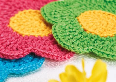 Flower Coasters Crochet Pattern