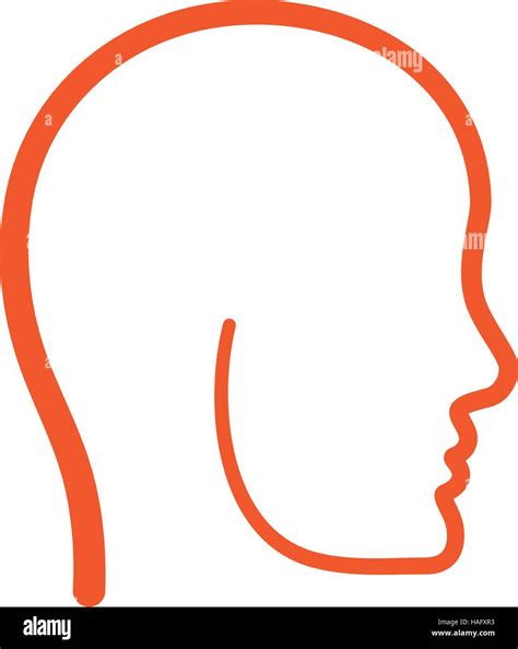 Human head silhouette Stock Vector Image & Art - Alamy