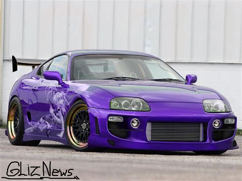 Toyota Supra Custom | Carros, Plotagem de carros, Carros de luxo