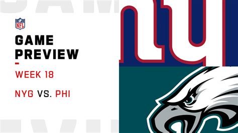 New York Giants vs. Philadelphia Eagles preview | Week 18