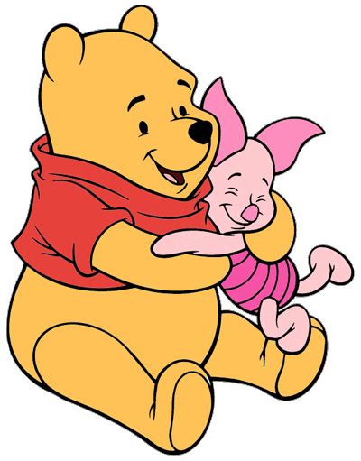 Winnie the Pooh and Piglet Clip Art | Disney Clip Art Galore