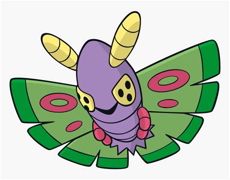 Flying Purple Bug Pokemon, HD Png Download - kindpng