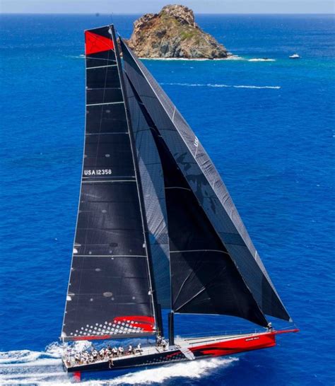 Super-fast 100’ COMANCHE Yacht smashes record at Les Voiles de St ...