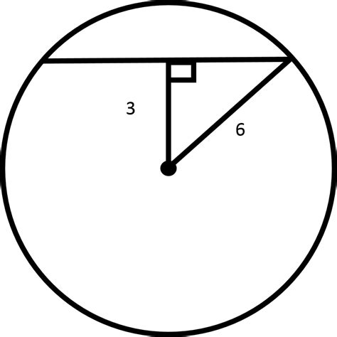 How to find the length of a chord - Intermediate Geometry