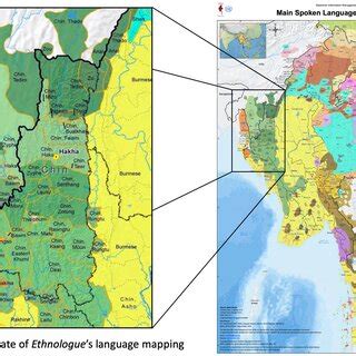 Mapping of Chin languages in the process of being introduced in ...