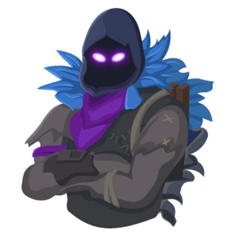 Fortnite Raven Skin - Sticker Mania