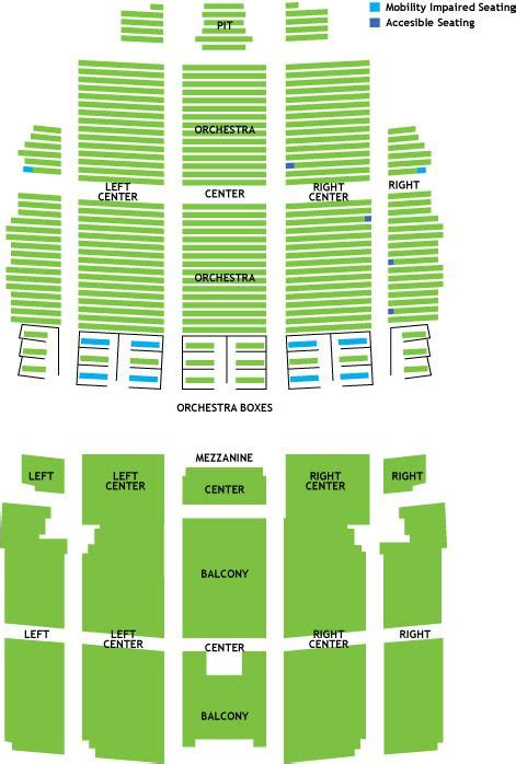 Boch Center Wang Theatre Seating Chart