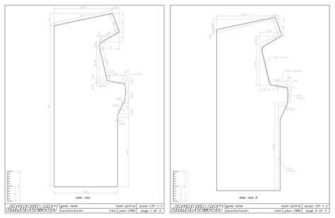 Home Arcade Machine Part 7 Cabinet Plans Retromash