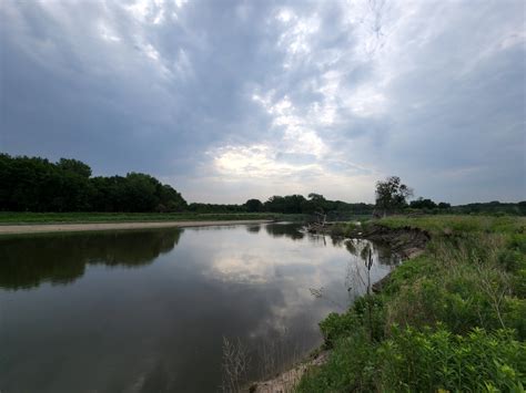 Big Sioux River from the Flood Plain Loop Trail.