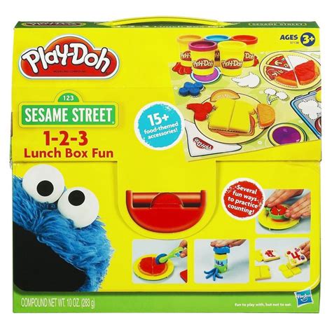 Amazon.com: Sesame Street 1-2-3 Lunch Box Fun Set: Toys & Games | Play doh, Sesame street, Toys ...