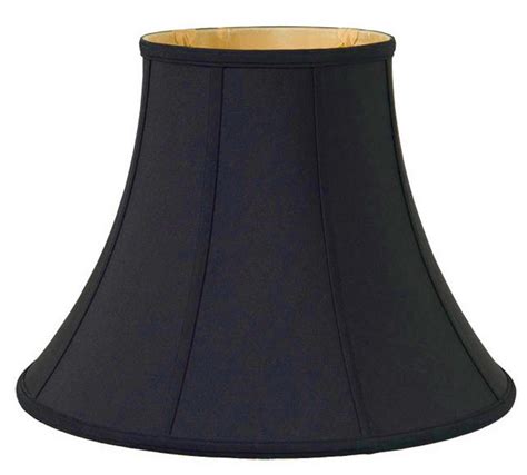 Black Bell Silk Lamp Shade | Lamp Shade Pro