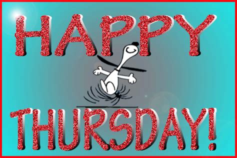Happy Thursday! -- Snoopy :: Thursday :: MyNiceProfile.com