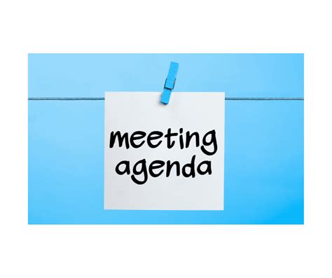 Meeting Agenda Clip Art Clipart Collection Cliparts