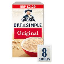 Quaker Oats So Simple Original – 8 Sachets 216g – A. B. Snell & Son