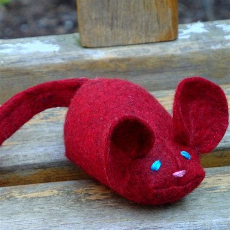 Ruby the Mouse felt catnip toy | Etsy | Catnip cat toy, Catnip toys, Catnip