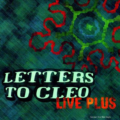 Letters To Cleo - Live Plus (1996, CD) | Discogs